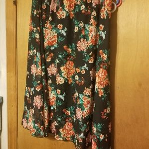 Xl floral lola skirt